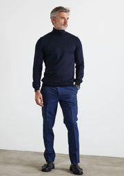 “Isaac” Navy Men’s Turtle Neck