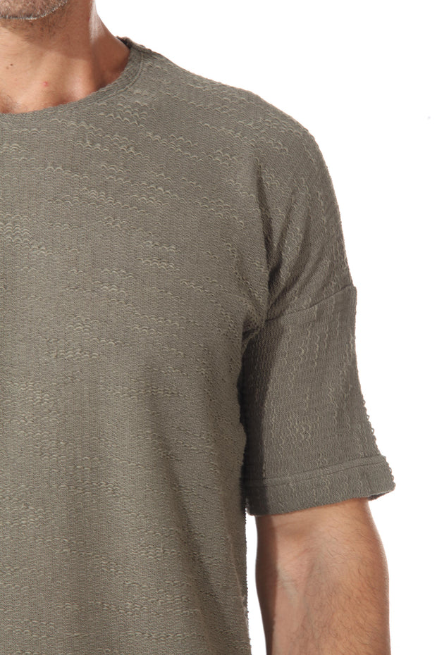 Sage Oversize Earth Fabric Tshirt