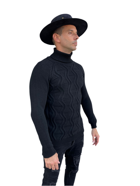 (Copy) [Thompson] Mustard Knitted Turtle Neck