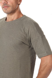 Sage Oversize Earth Fabric Tshirt