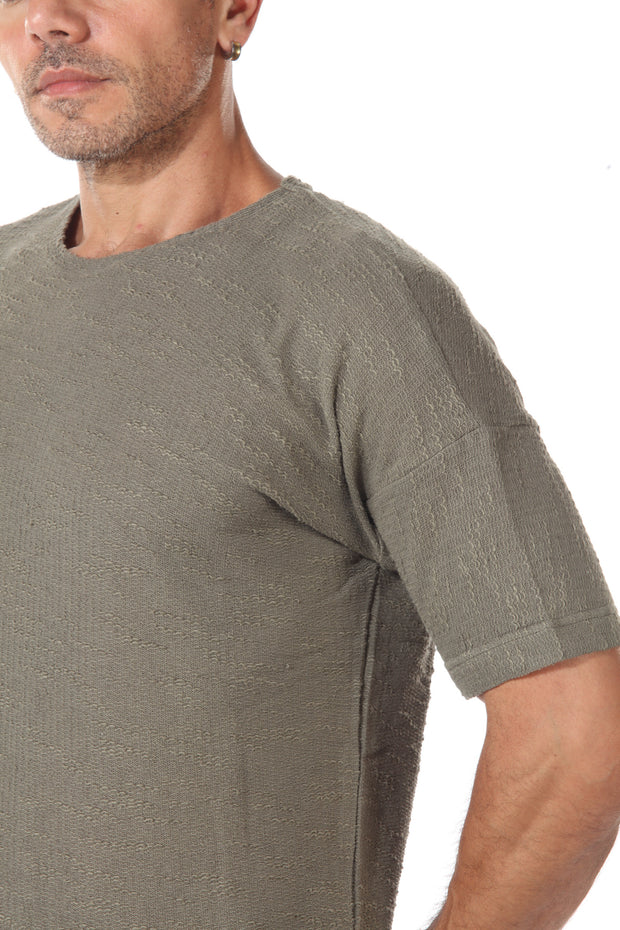 Sage Oversize Earth Fabric Tshirt