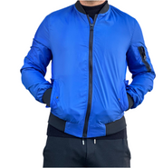 Blue Bomber Jacket