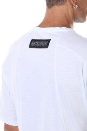 White Fashion Oversize T shirt With Pocket