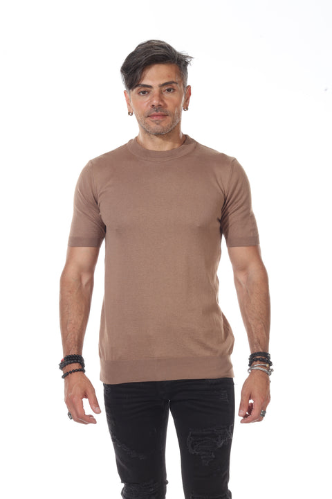 Caramel Dress To Impress Tshirt With a Lavish Fabric To Dress Up Or Do – Young Republic Caramel Dress To Impress Tshirt With a Lavish Fabric To Dress Up Or Do – Young Republic
