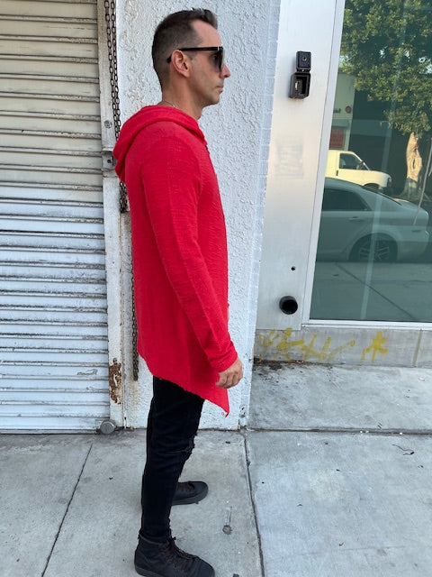 Red Coachella Cardigan