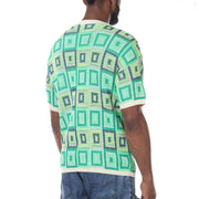 “Isaiah” Green Pattern Fashion Tshirt