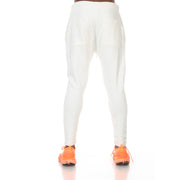 Fashion White Jogger with Zipper on Waist