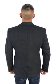 Ari Black Blazer With Details On Sleeve